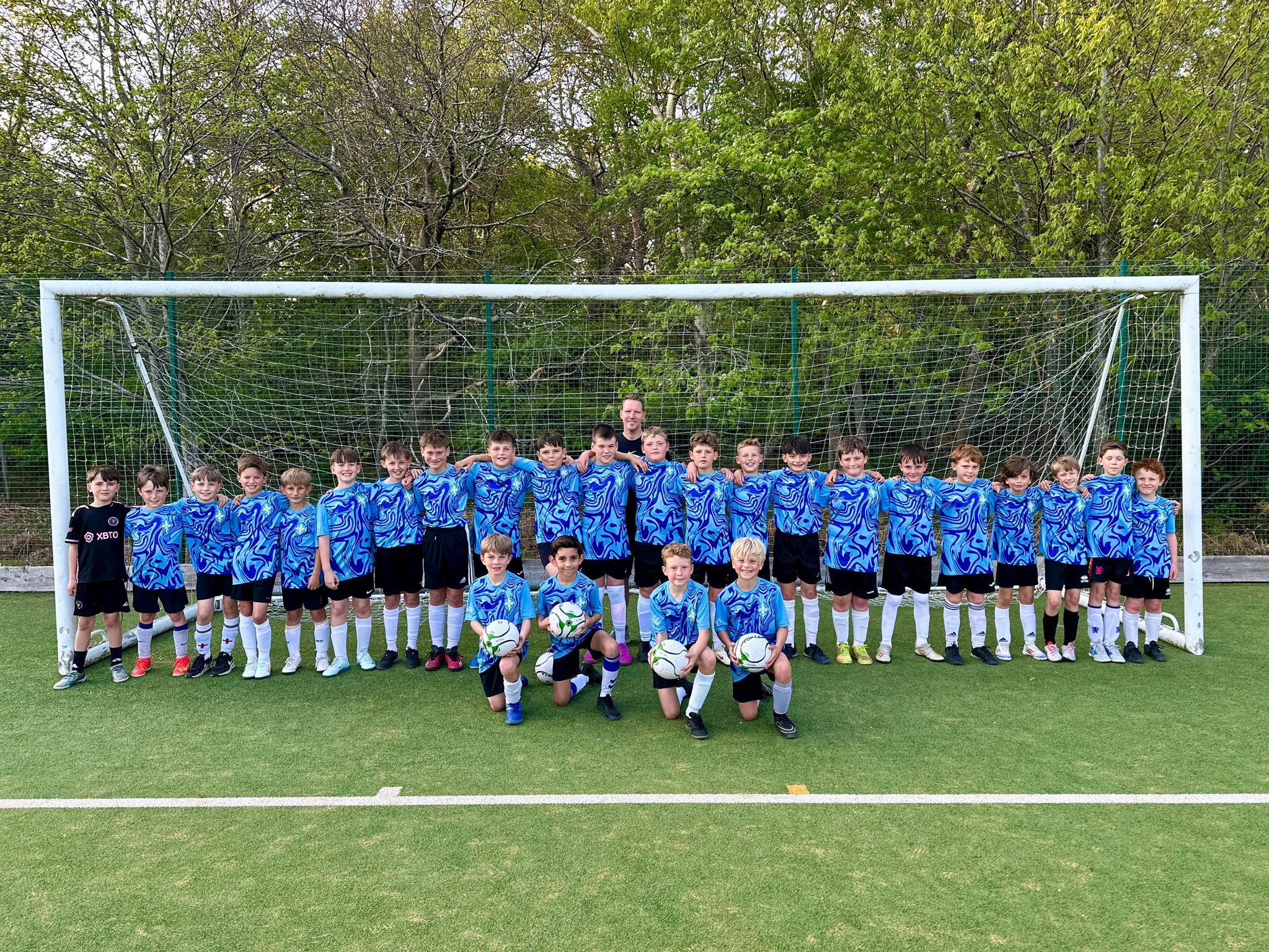 The Rowledge Community Futsal squad